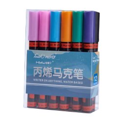 Pronett XJ5607 Akrylové fixy sada 12 ks