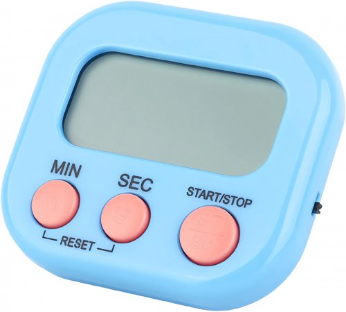 Verk 07244 Digitální kuchyňská minutka HX103, modrá