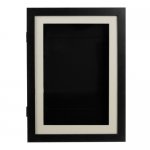 Kruzzel 25419 Umělecký fotorámeček 33 x 24 x 3 cm, A4, černý