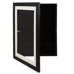 Kruzzel 25419 Umelecký fotorámik 33 x 24 x 3 cm, A4, čierny