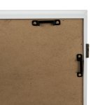 Kruzzel 25418 Umělecký fotorámeček 33 x 24 x 3 cm, A4, bílý