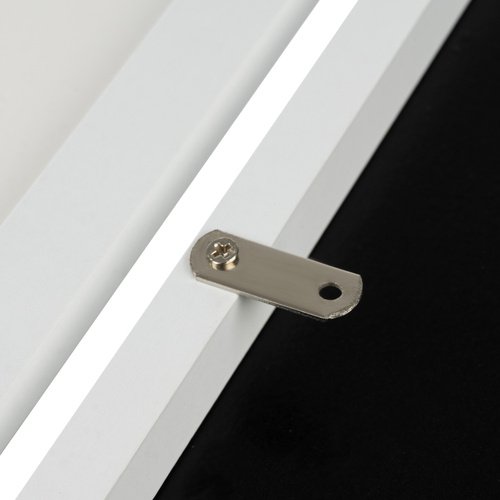 Kruzzel 25419 Umělecký fotorámeček 33 x 24 x 3 cm, A4, bílý