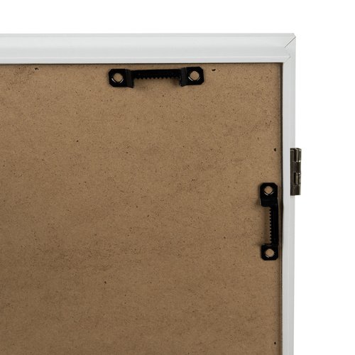 Kruzzel 25418 Umělecký fotorámeček 33 x 24 x 3 cm, A4, bílý