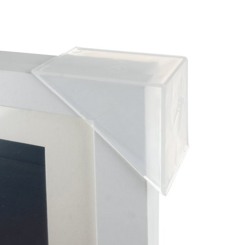 Kruzzel 25418 Umelecký fotorámik 33 x 24 x 3 cm, A4, biely