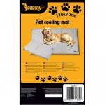 Purlov 25537 Chladicí podložka pro psa nebo kočku 110 x 70 cm šedá