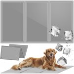 Purlov 25531 Chladicí podložka pro psa nebo kočku 90 x 50 cm šedá