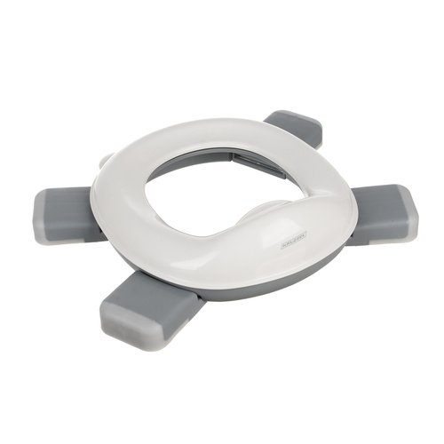 Kruzzel 25510 Dětský skládací nočník 2 v 1, šedobílý