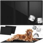 Purlov 25536 Chladicí podložka pro psa nebo kočku 110 x 70 cm černá