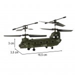 Syma RC vrtulník na dálkové ovládání S026H-1, 2.4GHz Wi-Fi černý