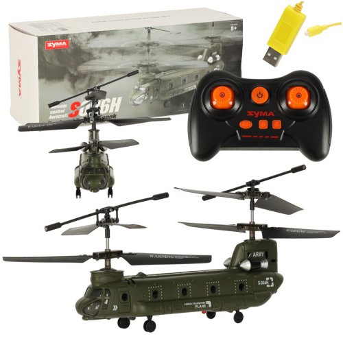Syma RC vrtulník na dálkové ovládání S026H-1, 2.4GHz Wi-Fi černý