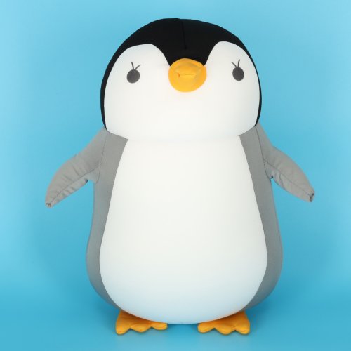 KIK KX3214 Cestovní polštářek ve tvaru tučňáka 2 v 1