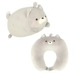 KIK KX3214 Cestovný vankúš v tvare mačky 2 v 1