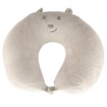 KIK KX3214 Cestovný vankúš v tvare medveďa 2 v 1