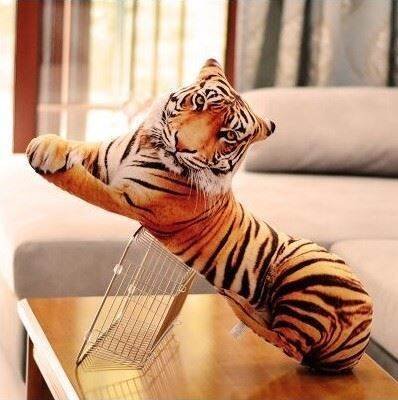 GFT Polštář 3D tygr 50cm
