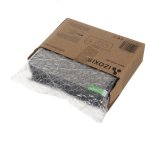 Izoxis 24736 Multifunkční zrcadlové hodiny s budíkem a teploměrem černé