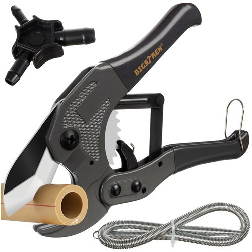 Bigstren 25066 Kleště na plastové trubky do průměru 42mm, černé