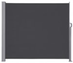 KIK KX3219 Zatahovací boční markýza 180 x 400 cm šedá