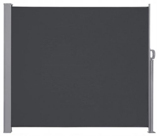 KIK KX3219 Zatahovací boční markýza 180 x 400 cm šedá