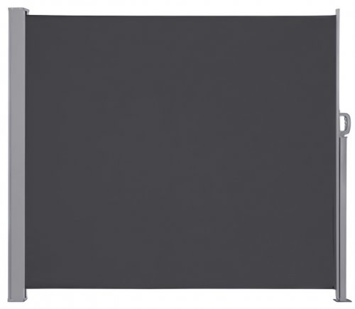 KIK KX3219 Zatahovací boční markýza 180 x 400 cm šedá