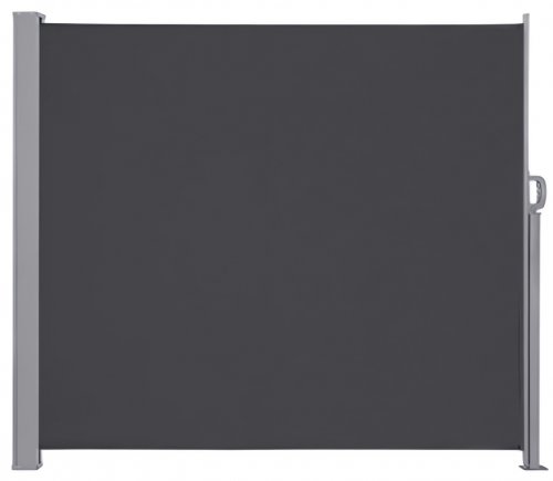 KIK KX3219 Zatahovací boční markýza 180 x 400 cm šedá