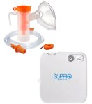 Kompresorový inhalátor Gordon - rozprašovač, 130 W, biely