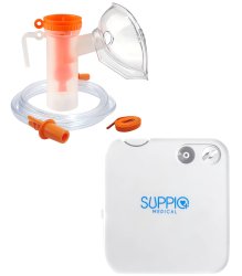 Gordon Kompresorový Inhalátor - nebulizer, 130 W, bílý