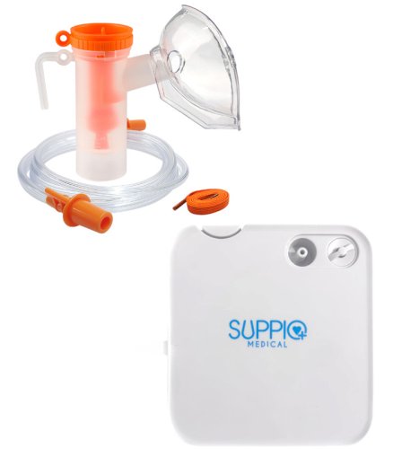 Kompresorový inhalátor Gordon - rozprašovač, 130 W, biely