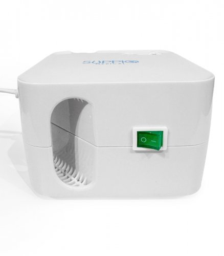 Kompresorový inhalátor Gordon - rozprašovač, 130 W, biely