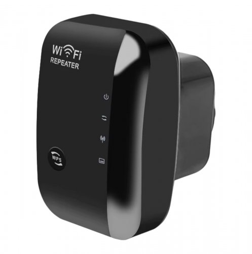 APT AK339A WiFi zesilovač signálu, 300Mb/s, černý