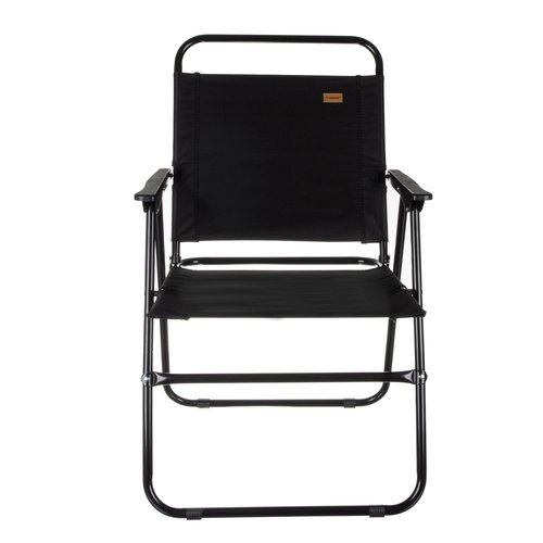 Trizand 25470 Skladacie rybárske kreslo, kempingové, 150 kg, čierne