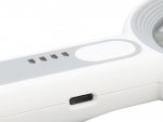 Verk 09205 Lupa s 16x LED osvetlením, 6x - 12x, biela