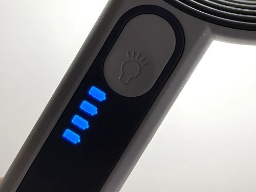 Verk 09205 Lupa s 16x LED osvetlením, 6x - 12x, biela