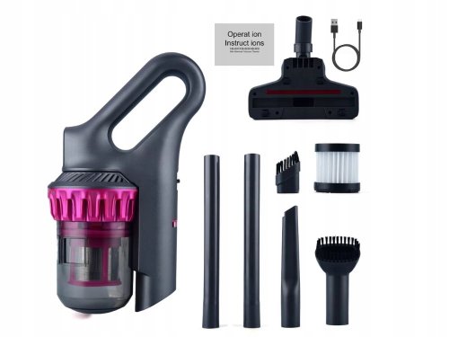 Verk 27405 Bezvreckový ručný vysávač 100 W, 4 hubice