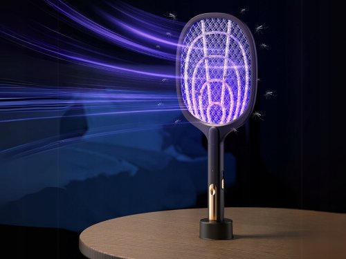 Verk 24062 Plácačka na mouchy elektrická s UV světlem černá