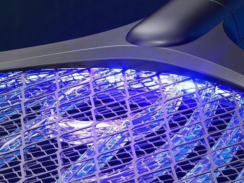 Verk 24062 Plácačka na mouchy elektrická s UV světlem černá