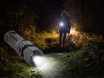 Verk 08382 LED baterka ZOOM XPE, USB čierna
