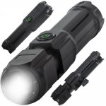 Verk 08382 LED baterka ZOOM XPE, USB čierna