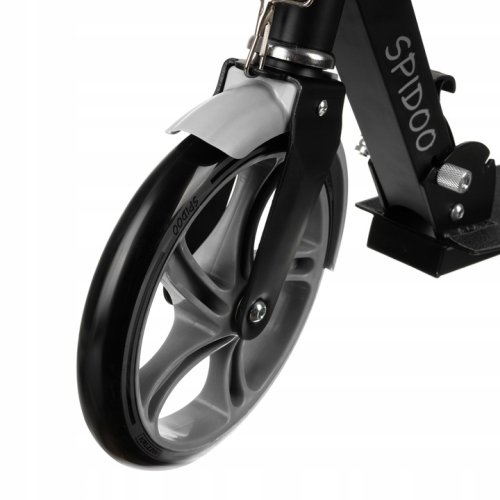 Kruzzel 25629 Skládací koloběžka Spidoo, šedá