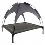 Purlov 25428 Pelíšek pro psy se stříškou 90 x 90 x 70 cm, šedá