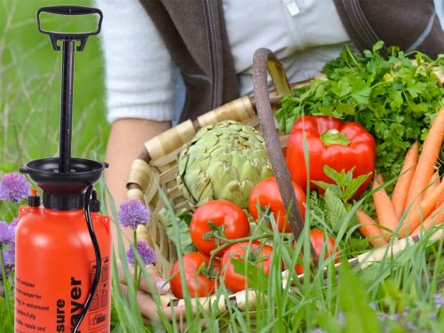 Verk 11429 Tlakový ruční postřikovač 8L oranžový