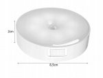 Verk 27368 LED světlo se soumrakovým a pohybovým senzorem, bílé
