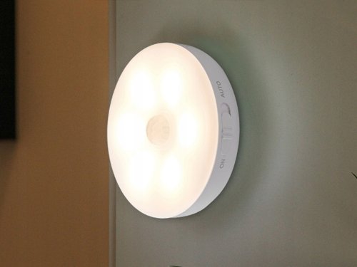 Verk 27368 LED světlo se soumrakovým a pohybovým senzorem, bílé