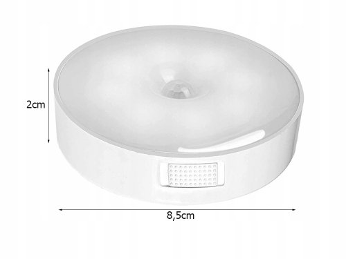 Verk 27368 LED světlo se soumrakovým a pohybovým senzorem, bílé