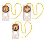 Trizand 7953 Kompas mapový s lupou 3 ks