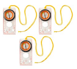 Trizand 7953 Kompas mapový s lupou 3 ks