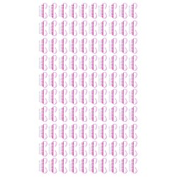 Soulima 25731 Kartáček na čištění a péči o nehty růžový 100 ks