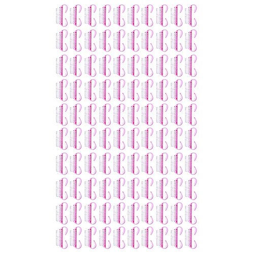 Soulima 25731 Kefka na čistenie a starostlivosť o nechty ružová 100 ks