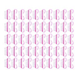 Soulima 25732 Kartáček na čištění a péči o nehty růžový 50 ks