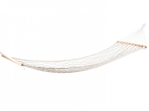 Verk 01285 Houpací síť s příčníky 190cm bílá