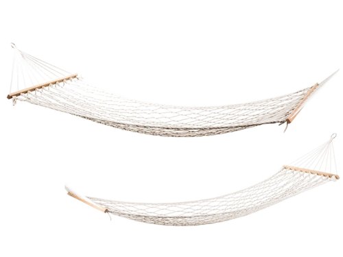 Verk 01285 Houpací síť s příčníky 190cm bílá